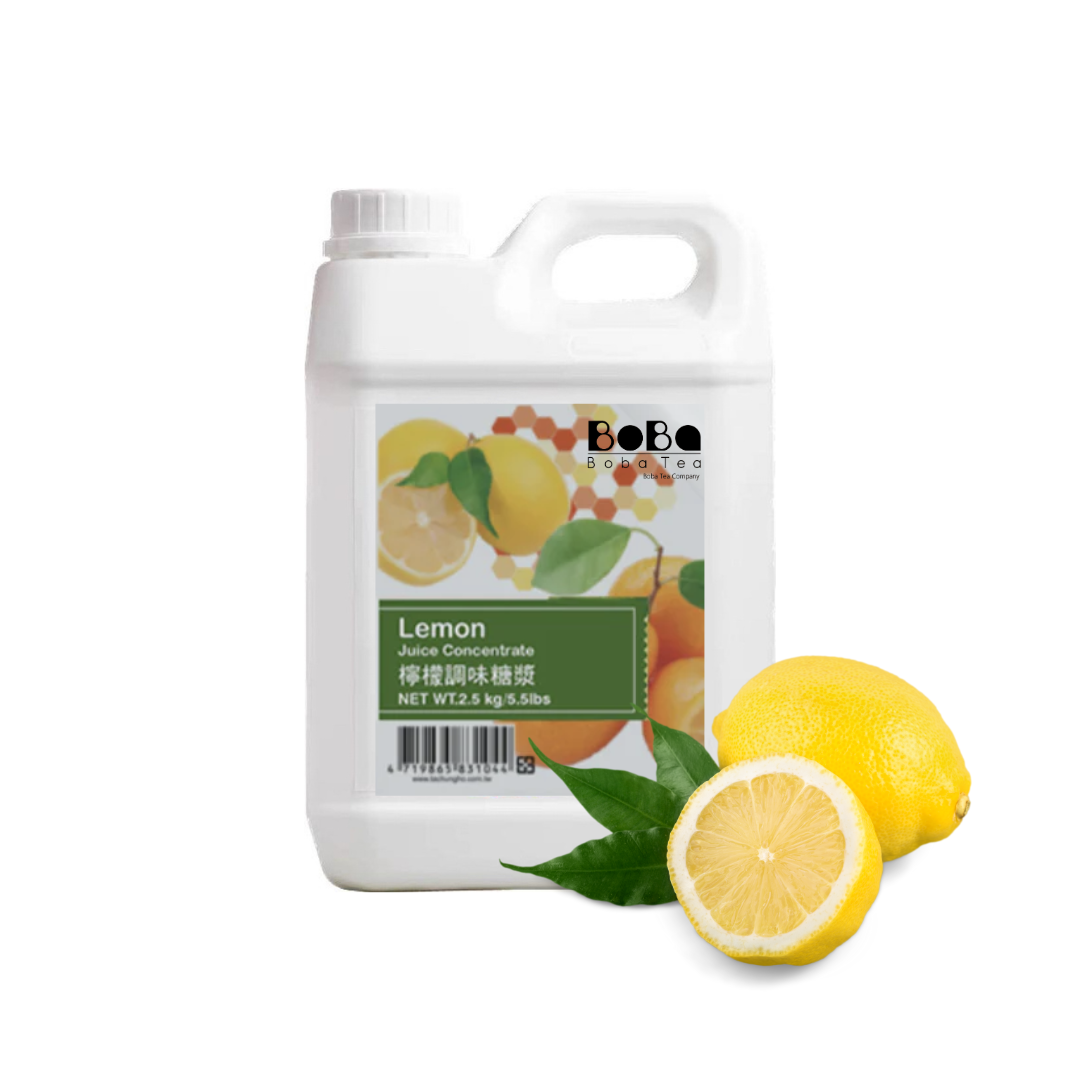 Boba Tea Lemon Juice Syrup 2.5kg