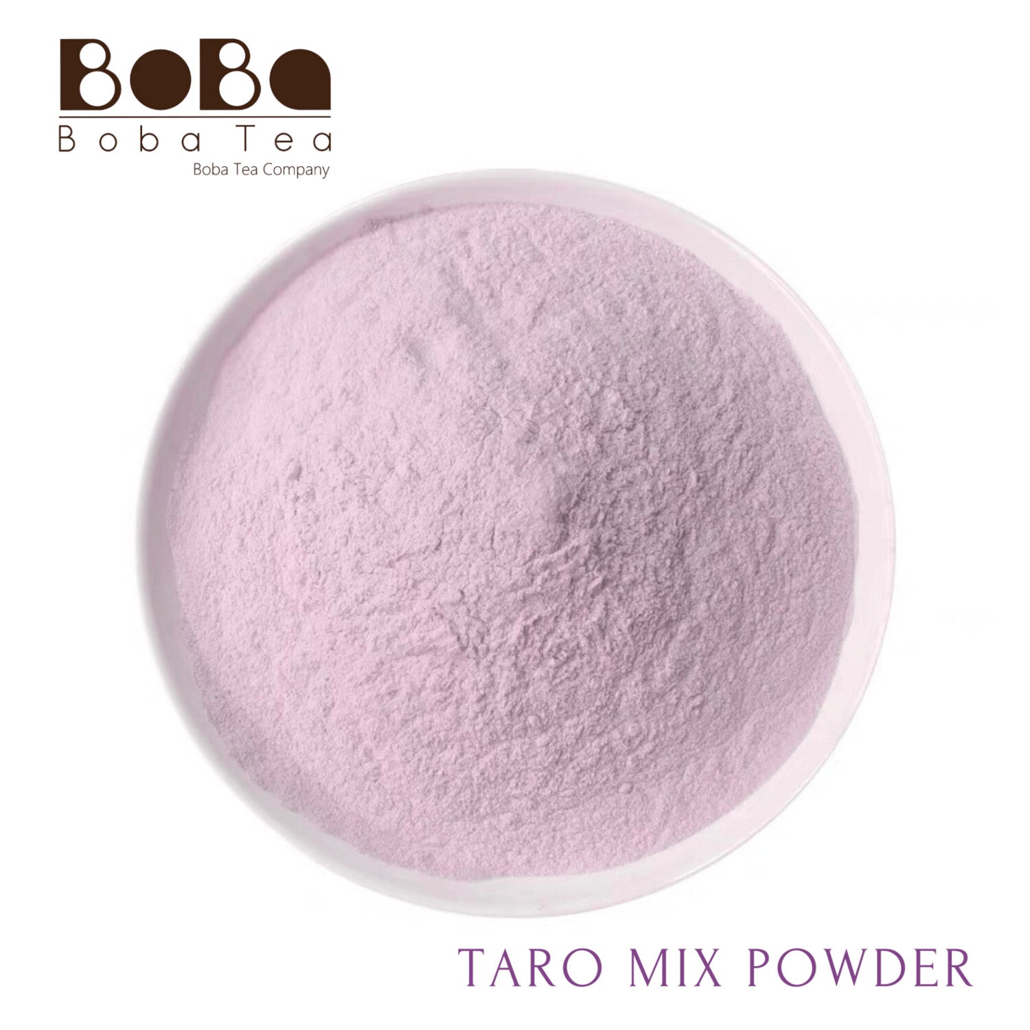 Taro Powder in Use
